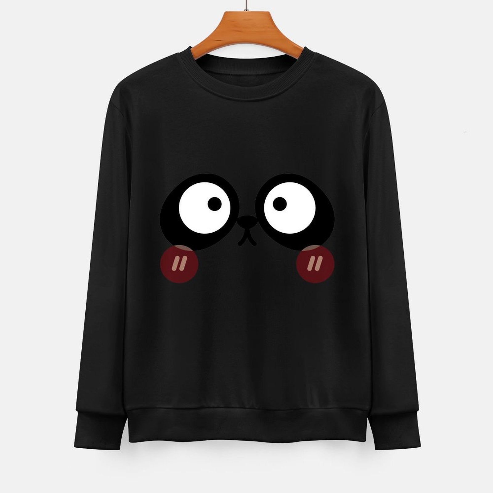 Front Patterned Long Sleeve TopModernFit Studio